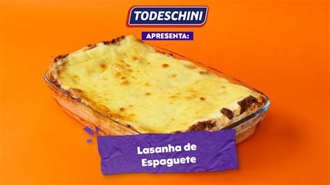 Lasanha De Espaguete Todeschini Alimentos