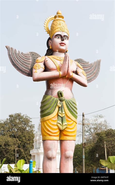 Indian God Garuda Statue Anantha Hi Res Stock Photography And Images