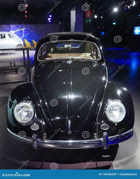 Vintage Volkswagen Type 1 Beetle 1952 Car At Turin Car Museum In Editorial Image Image Of