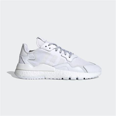 Adidas Nite Jogger Shoes White Adidas Uk