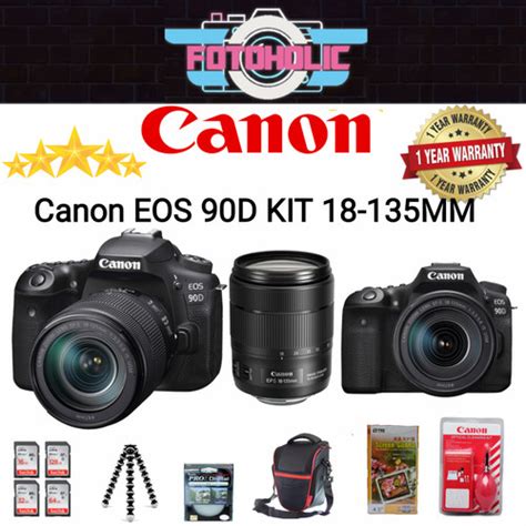 Promo Canon Eos 90 D Kit 18 135mm Iseos 90d Kit90d Kit 18 135 Is Nano