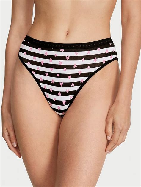 Buy Stretch Cotton High Leg Brief Panty Online Victoria S Secret India