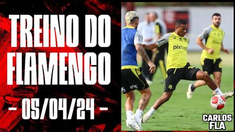 Treino Do Flamengo Hoje Time Faz Pen Ltimo Treino Antes Da