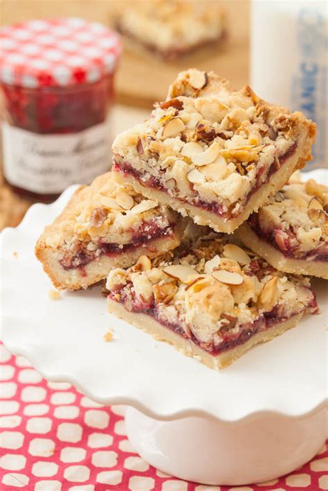 Raspberry Crumble Bars Tide And Thyme