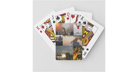 Personalized Deck Of Cards With Photos | Zazzle