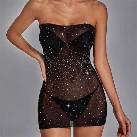 Vestido Lingerie Sexy Novo Estilo Tomara Que Caia Saia De Uma Pe A