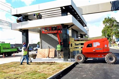 Obras dos Portais de Entrada da cidade seguem avançando confira