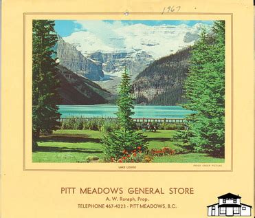 Pitt Meadows General Store Calendars | Community Map | Pitt Meadows Museum