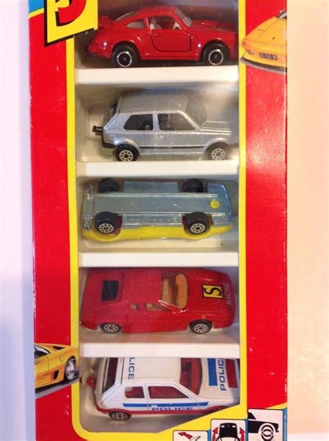 Peugeot 205 Police Vw Golf Ferrari Porsche Made In France Mib Majorette