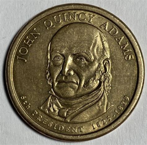 Presidential Dollar Coin 6th President John Quincy Adams 2008 D EBay