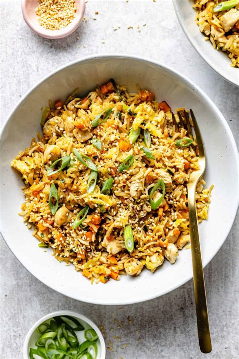 Fried Chicken And Rice