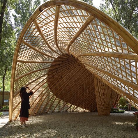 Parametricarchitecture On Twitter Pavilion Of Clouds Built In The