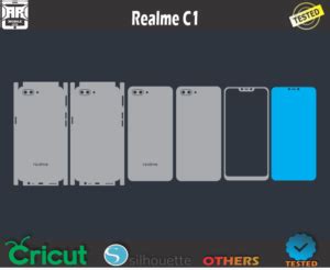 Realme C1 Skin Template Vector ARMOBILESKIN