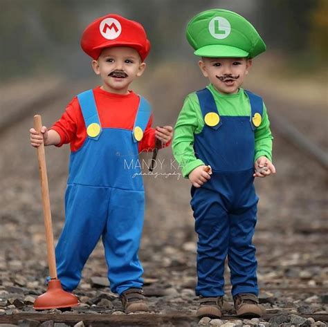 mario and luigi costumes - Thesweet Cafe