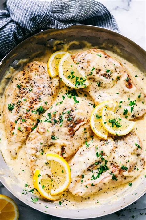 Creamy Lemon Parmesan Chicken Recipecritic