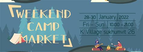 Weekend Camp Market Zipevent Inspiration Everywhere