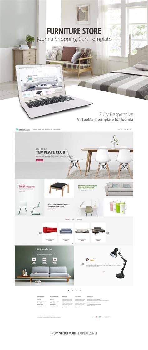 Furniture Store Website Template