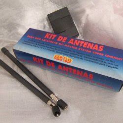 Kit de Antenas Para Master System Super Compact VGDB Vídeo Game