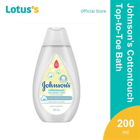 Johnson S Cottontouch Top To Toe Bath For Hair And Body 200ml