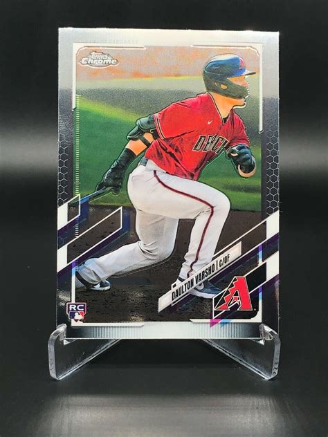 2021 Topps Chrome Base 121 Daulton Varsho Arizona Diamondbacks RC EBay