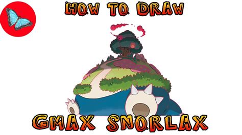 How To Draw Gigantamax Snorlax Pokemon Drawing Animals Youtube