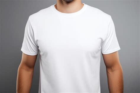 Una Camiseta Blanca Para La Maqueta Foto Premium