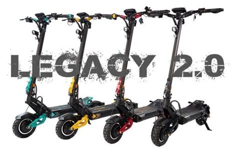 Io Hawk Legacy E Scooter Mit Allradantrieb F Hrt Km Weit