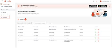 Entretiens Espace Manager Ou Contributeur My Silae