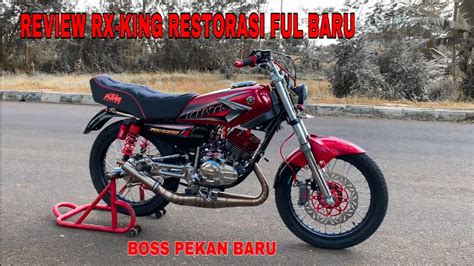 Part Rakitan X Ini Merah Crome Review Rx King Pesenan Bos Pekan