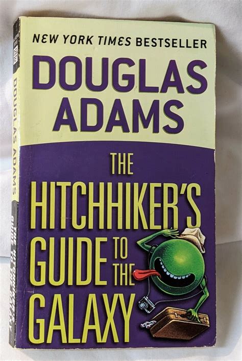 Hitchhikers Guide To The Galaxy Book Cover