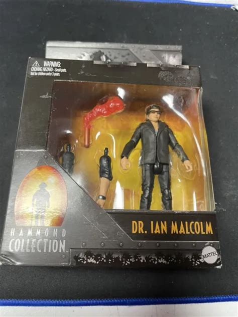 JURASSIC PARK HAMMOND Collection Dr Ian Malcolm 3 75 Inch Action