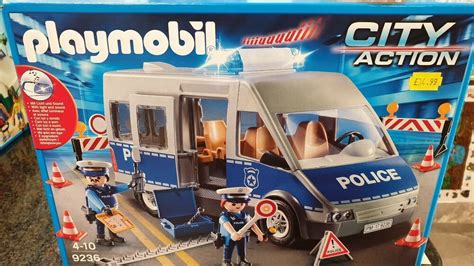 PLAYMOBIL 9236 Van Police With Control of Traffic Pla9236 for sale online | eBay | Playmobil ...