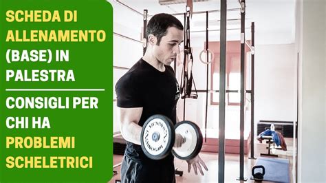 ALLENAMENTO SICURO In PALESTRA Consigli PROGRAMMA DI ESERCIZI BASE