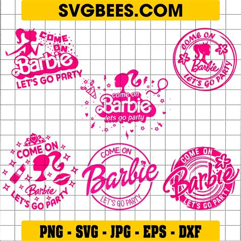 Barbie Logo SVG Barbie SVG - SVGbees