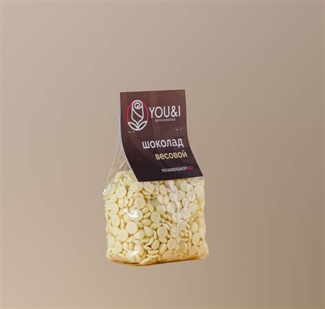 Белый бельгийский шоколад в каллетах