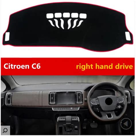 Right Hand Drive Thermal Pad Car Dashboard Cover For Citroen C For