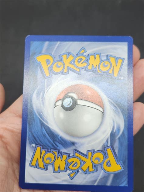 Blank Error Misprint Pokemon Go Pokemon Card Ebay