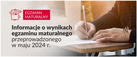 Wstępne wyniki egzaminu maturalnego Ministerstwo Edukacji Narodowej