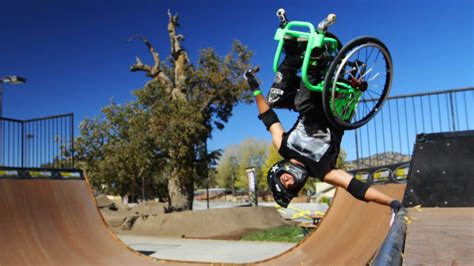 Wheelchair Freestyle - Wheelz - Gnarly! - YouTube