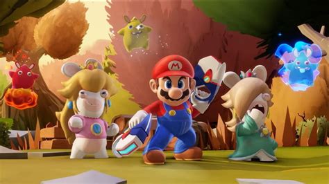 New Mario Rabbids Sparks Of Hope Trailer Shows Off Turn Based Combat Bowser And An Official