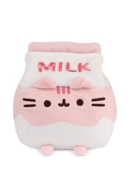 Pusheen Sips Strawberry Milk Pusheen The Cat Online Themarket New