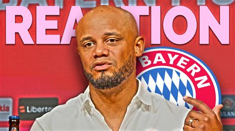 Calcio Berlin Reagiert Auf Vincent Kompany Als Neuen Bayern Trainer