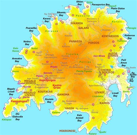 Serifos Map