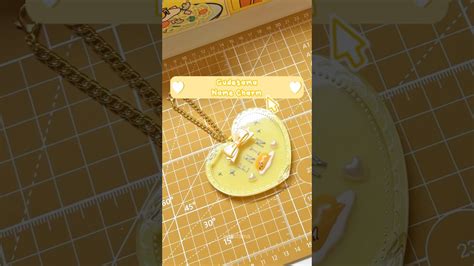 Design A Gudetama Name Charm With Me Sanrio Gudetama Diy Craft