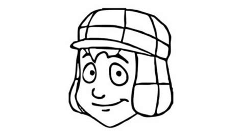 Rosto Do Chaves Desenho - 43 Desenhos da Turma do Chaves para Colorir em Casa [LINDOS!]