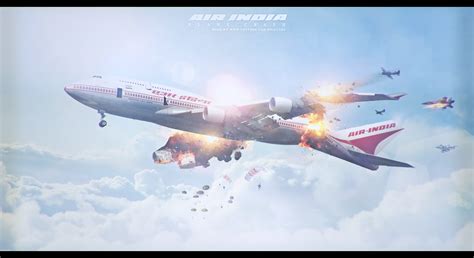 Air India Plane Crash Photo-Manipulation :: Behance