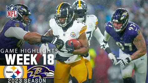 Pittsburgh Steelers Vs Baltimore Ravens Week Game Highlights