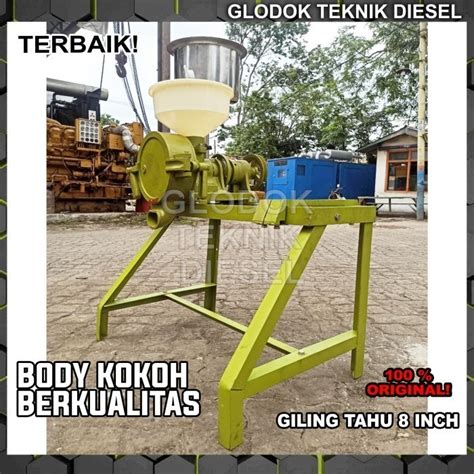 Jual Mesin Gilingan Tahu Inch Engine Penggiling Giling Kedelai Tahu