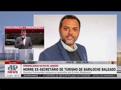 Ex secretário de Turismo de Bariloche morre após ser baleado no Rio de