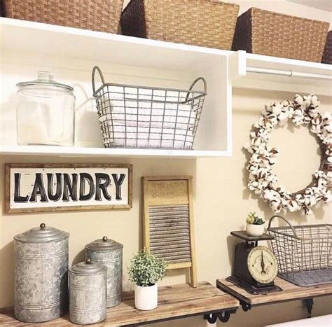 60 Best Farmhouse Laundry Room Decor Ideas And Designs For 2021